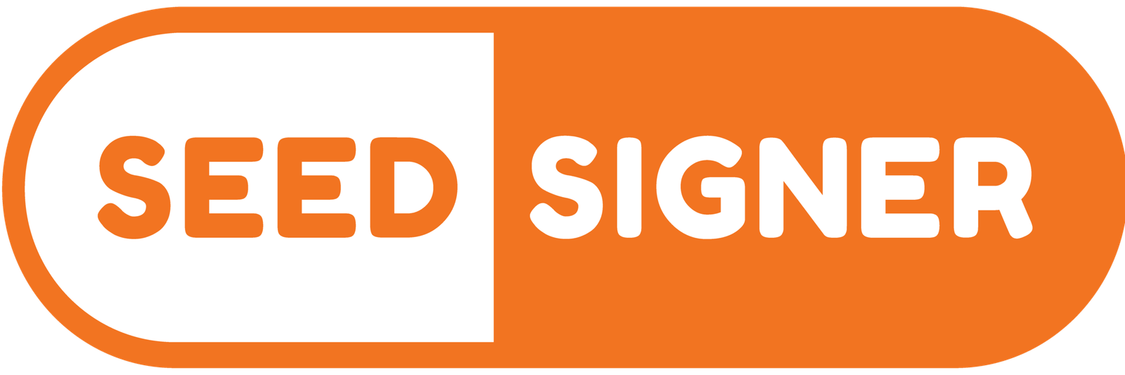 Seedsigner bitcoin hardware wallet logo